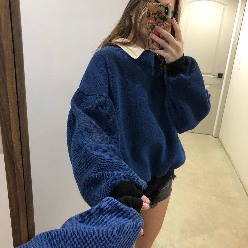 Vintage blue sweater